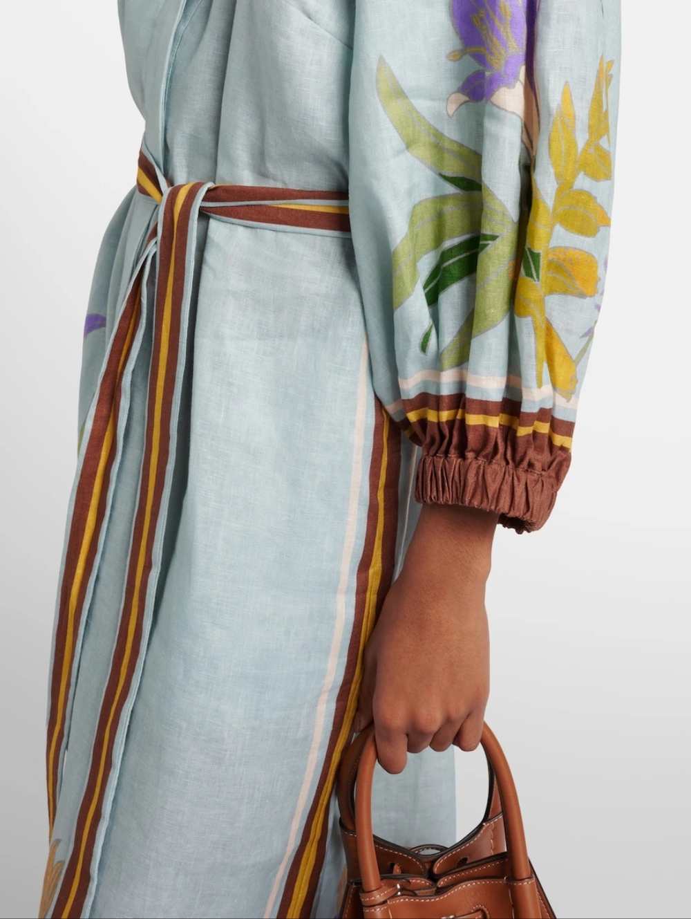 ALEMAIS Alfie Linen Midi Shirt Dress - Picture 4 of 15